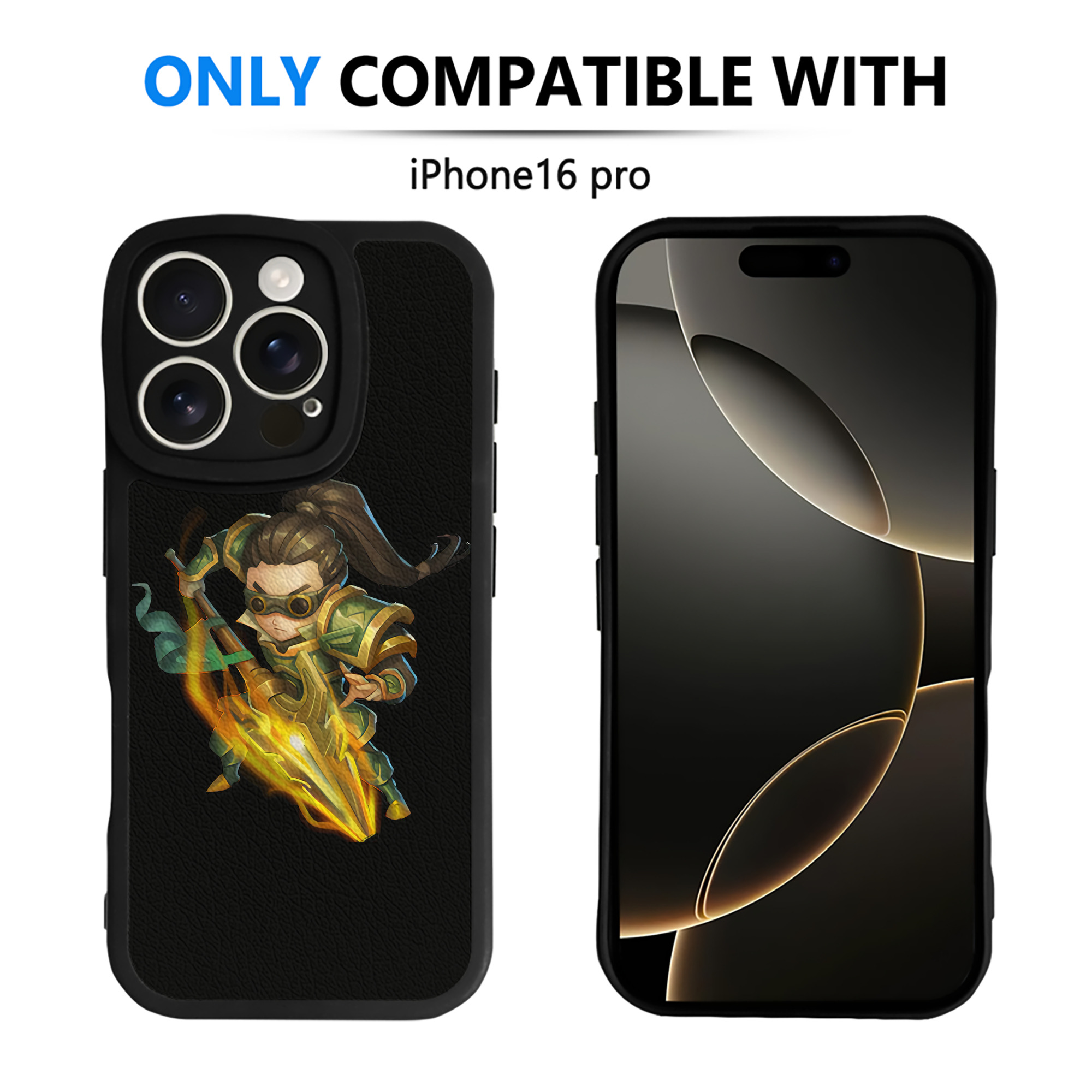 リーグ・オブ・レジェンド League of Legends LOL 【iPhone 16シリーズ対応】シリコンスマホケース（レザー調） 材質：シリコン